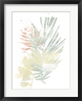 Pastel Tropics I Framed Print