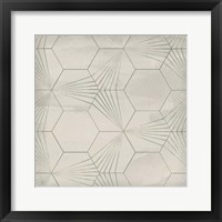 Hexagon Tile I Framed Print