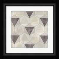 Hexagon Tile II Framed Print
