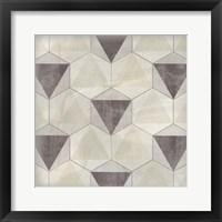 Hexagon Tile II Framed Print