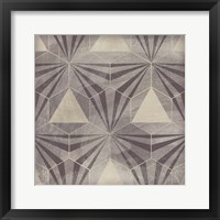 Hexagon Tile VI Framed Print