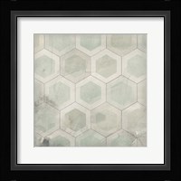 Hexagon Tile VII Framed Print