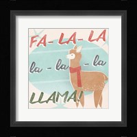 Retro Christmas IV Framed Print