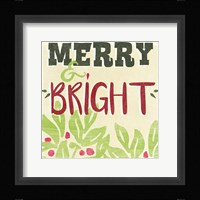 Let's Get Jolly III Framed Print