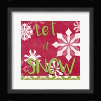 Let's Get Jolly VI Framed Print