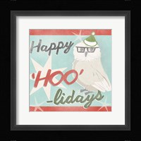 Retro Christmas III Framed Print