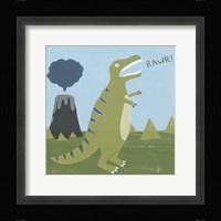 Dino-mite I Framed Print