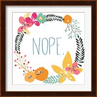 Snarky Florals I Fine Art Print