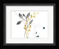 Navy Garden Inspiration III Framed Print