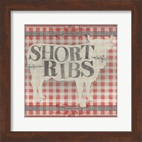 Gingham BBQ III Fine Art Print