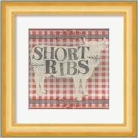 Gingham BBQ III Fine Art Print