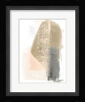 Blush Abstract III Framed Print