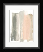 Blush Abstract VIII Framed Print