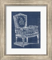 Antique Chair Blueprint I Fine Art Print