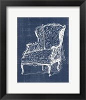 Antique Chair Blueprint III Fine Art Print