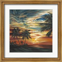 Stunning Tropical Sunset I Fine Art Print