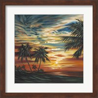 Stunning Tropical Sunset I Fine Art Print