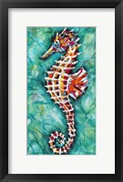 Radiant Seahorse II Framed Print