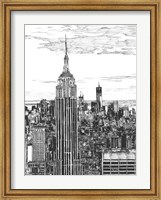 B&W Us Cityscape-NYC Fine Art Print