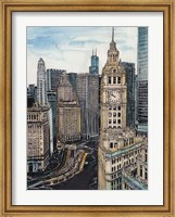 US Cityscape-Chicago Fine Art Print