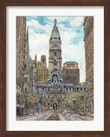 US Cityscape-Philadelphia Fine Art Print
