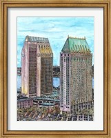 US Cityscape-San Diego Fine Art Print