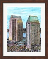 US Cityscape-San Diego Fine Art Print