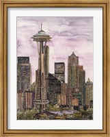 US Cityscape-Seattle Fine Art Print