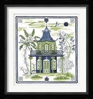 Pagoda Visit II Framed Print
