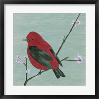 Bird & Blossoms III Fine Art Print
