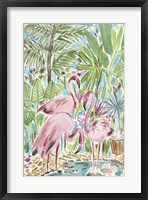 Flamingo Paradise II Fine Art Print