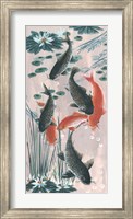 Traditional Koi Pond II Fine Art Print