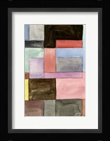 Primary Blocks II Framed Print