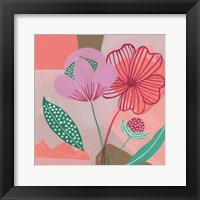 Dancing Bouquet I Framed Print