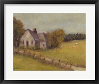 Cottage Meadow II Framed Print