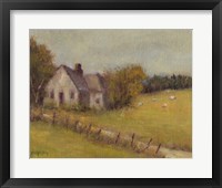Cottage Meadow II Framed Print