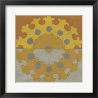 Suzani Shift I Framed Print