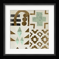 Geo Tile I Framed Print