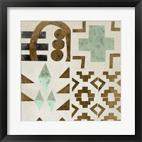 Geo Tile I Framed Print