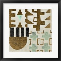 Geo Tile II Framed Print
