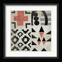 Geo Tile III Framed Print