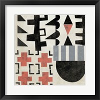 Geo Tile IV Framed Print