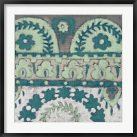 Teal Tapestry IV Fine Art Print