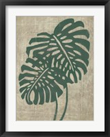 Vintage Greenery I Framed Print