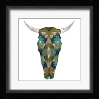 Day of the Dead Skull Mount I Fine Art Print