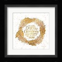 Merry Christmas and Happy New Year Fine Art Print