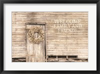 Welcome Family and Friends Fine Art Print