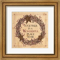 Together is a Wonderful Place to Be Fine Art Print