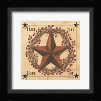 Peace Love Hope Joy Fine Art Print