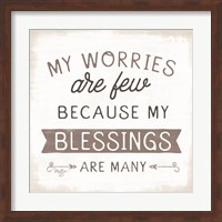 Blessings are Many Fine Art Print